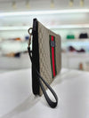 Gucci Supreme Canvas Web Strap Clutch Bag 433665 159253862 [P]