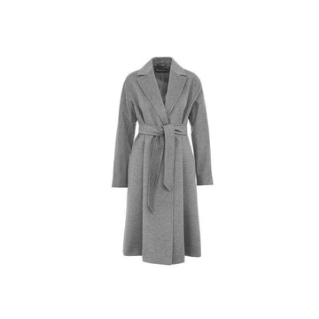 MaxMara Belted Coat Grey 60161429 011 151008519 [P]