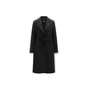 MaxMara PAULINE Belted Long Coat Black 2390111631 013 151008453 [P]