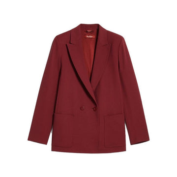 MaxMara Blazer Jacket Wine 60460929 027 151008514 [P]