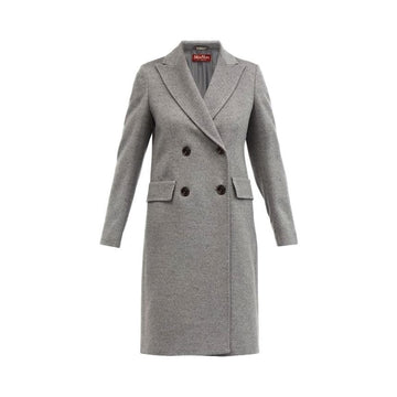 MaxMara MANUEL Wool Coat Gray 60161629 011 151008502 [P]