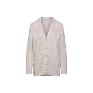 MaxMara MATERA Cotton Cardigan Ivory 2393410431 001 151008432 [P]