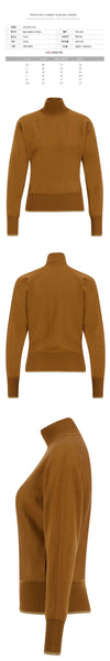 MAXMARA EDUCATA Rollkragenpullover aus Wolle Braun 63661023 014 151008487 [P]