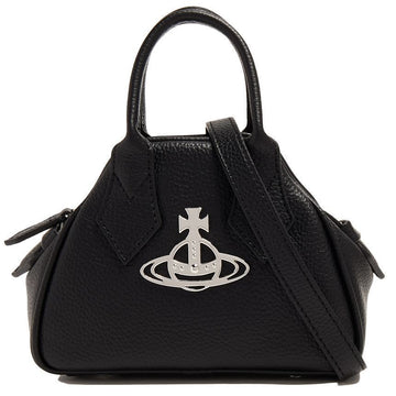 VIVIENNE WESTWOOD YASMINE Mini Tote Crossbody Bag Schwarz 5C010006W S000D N403 150834909 [P]