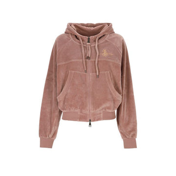 VIVIENNE WESTWOOD 25FW ORBロゴクロップナグランフードジッパー ダスティピンク 1I010012 J009V G406 150834893 [P]