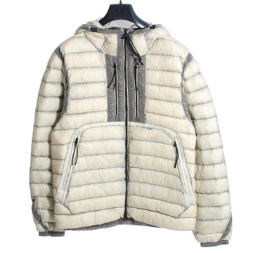 CP COMPANY 26FW DD Shell Goggle Kapuzen-Padding-Daunenjacke Silber Birch 21CMOW021A 110416A 120 159254775 [P]
