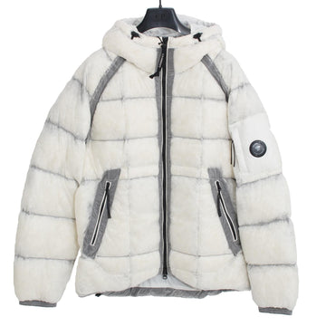 CP COMPANY 26FW DD Shell Kapuzen-Padding-Downjacke Gaze Weiß RFCMOW702A 110416A 103 159254895 [P]
