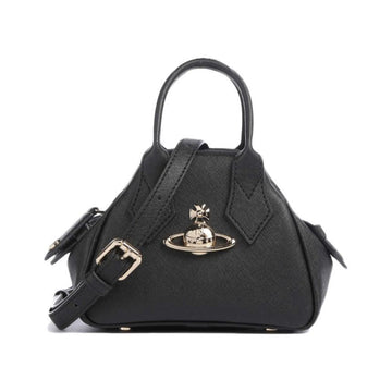 VIVIENNE WESTWOOD 25FW ORB ロゴ YASMINE ミニ トートクロスバッグ ブラック 5C010005W S0021 N402 150834884 [P]
