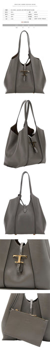 TODS Timeless Kleine Schultertasche Grau XBWTSBA0200 XSO B400 150726838 [P]