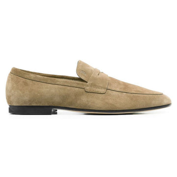 Tods 26SS Mocha Suede Penny Loafers Light Brown XXM38K0GG10 RE0 C801 150622473 [P]