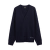 APC 26SS KENNY Logo Cardigan Dark Navy H22305 IAK 150727045 [P]