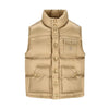 Celine 25FW Trioppe Patch Pocket Nylon Padding Vest Beige RV0QO0C66 02BG 150552526 [P]