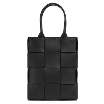 BOTTEGA VENETA イントレチャート ミニ トート クロスバッグ ブラック 709341 VMAY1 8425 150553004 [P]