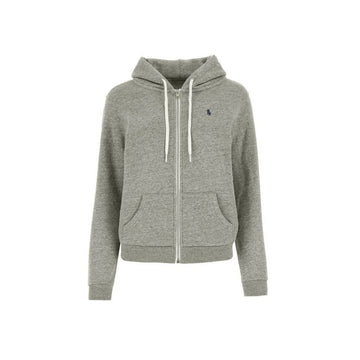 Polo Ralph Lauren 25FW Navy Pony Embroidered Classic Fleece Hoodie Zip-Up Gray 211943008 004 150392002 [P]