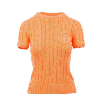 Polo Ralph Lauren 25FW Pony Embroidered Classic Pocket Short Sleeve Knit Orange 211895379 001 150391988 [P]