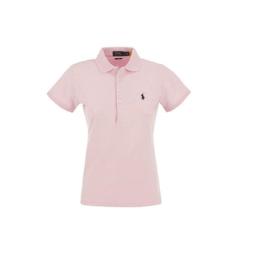 POLO RALPH LAUREN ポニー ロゴ刺繍 スリムフィット カラーティーシャツ ピンク 211870245 003 150392039 [P]