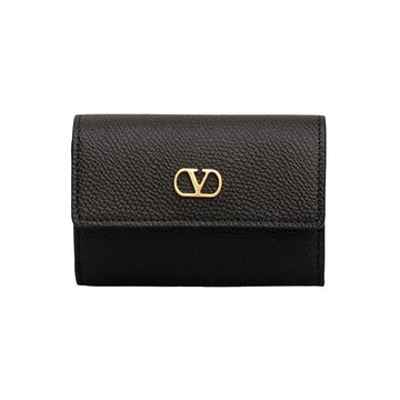VALENTINO 25FW Signature V Logo Kartenetui Schwarz 7W2P0AS7 SNP 0NO 150553744 [P]