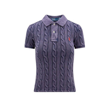 Polo Ralph Lauren 25FW Pony Embroidery Cable Classic Collar Knit Purple 211943010 002 150391952 [P]