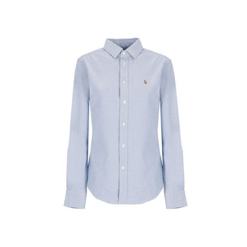 Polo Ralph Lauren Embroidered Pony Oxford Shirt Blue 25FW 211891377 001 150391926 [P]
