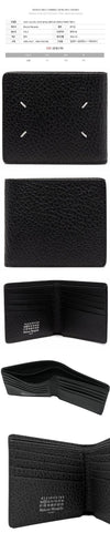 Maison Margiela Signature Stitch Wallet Black 150393380 [P]