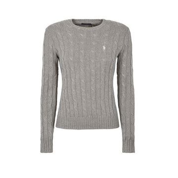 Polo Ralph Lauren Women’s Pony Embroidered Knit Grey 211971795 001 150391895 [P]