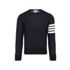 Thom Browne Diagonal Classic Crewneck Pullover Knit Navy MKA002A Y1014 415 150342204 [P]