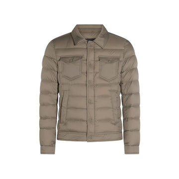 HERNO 25FW LA DENIM Padding Jacke Dovegrau PI011ULE 12456Z 2600 150341909 [P]