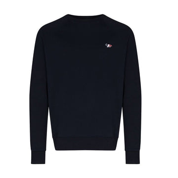 MAISON KITSUNE トリカラー フォックス パッチ スウェットシャツ ネイビー FM00322KM0001 NA 150393036 [P]