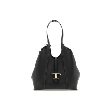 Tods Timeless Small Shopper Tote Bag Black 150341614 [P]