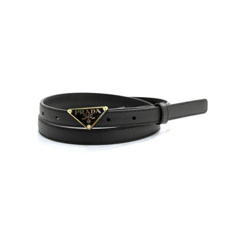 Prada Triangle Logo Saffiano Belt Black 1CC621 053 F0002 150342055 [P]