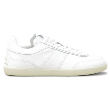 TODS 26SS Logo-Paneled Leder-Sneaker Weiß XXM68C0DP30 OV7 B001 150341600 [P]