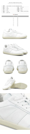Tods Logo Panel Leather Sneakers White XXM68C0DP30 OV7 B001 150341600 [P]