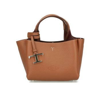 TODS タイムレス マイクロ トート クロスバッグ ブラウン 9P13 150341569 [P]