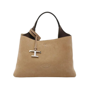 Tods Timeless Logo Suede Micro Tote Shoulder Bag Brown 25FW 150341568 [P]