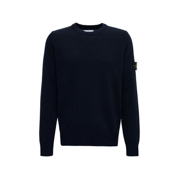 STONE ISLAND Stein Wappen Patch Crewneck Pullover Navy V0020 7715508A3 150263124 [P]