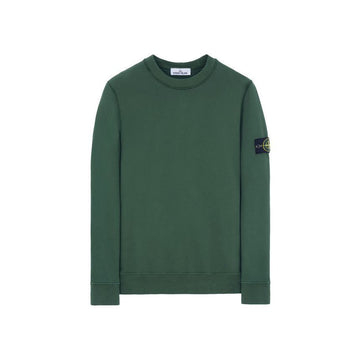 Stone Island Stone Wappen Fleece Sweatshirt Dark Green V0057 771563020 150263092 [P]