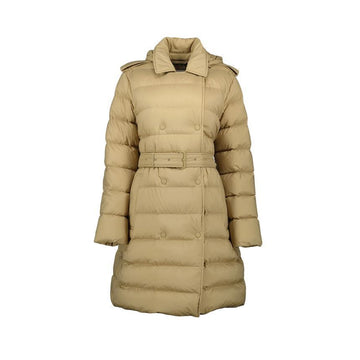 BURBERRY KENT ベルト付き ロングダウンジャケット フラックス 8113175 150263224 [P]