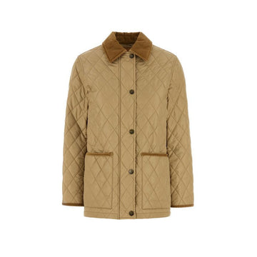 Burberry 25FW Signature Diamond Quilted Jacket Flax Sand 8107464 150263219 [P]