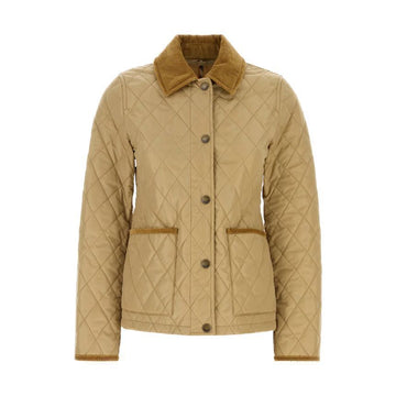 BURBERRY 25FW DORSET Diamond Quilted Jacket Beige 8107511 150263215 [P]