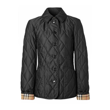 Burberry 24SS FERNLEIGH Diamond Quilted Thermal Jacket Black 8049866 150263253 [P]