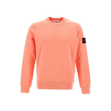 STONE ISLAND Stein Wappen Sweatshirt Fleece Peach 771563020 V0083 150263094 [P]
