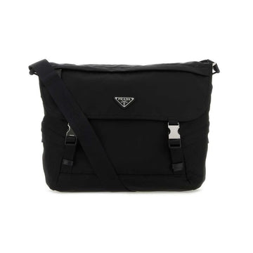 Prada Triangle Logo Re-Nylon Shoulder Bag Black 2VD052 2DMG F0002 150062704 [P]