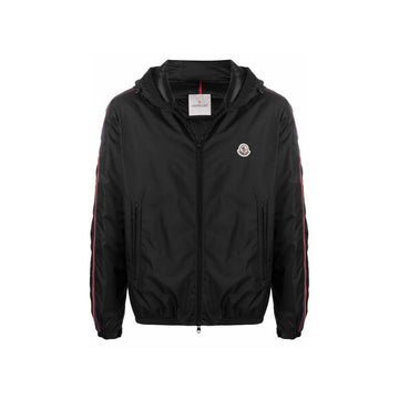 Moncler NECKER Logo Patch Line Down Jacket Black 1A000 05 68352 999 150067807 [P]