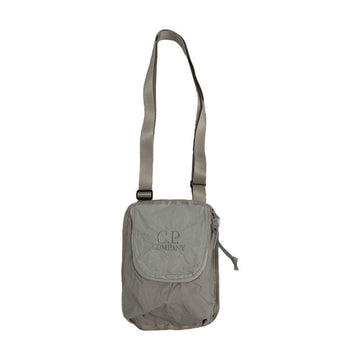 CP COMPANY Kreuztasche mit Logo-Stickerei aus Papier, grau, 19CMAC119A 110188G 331 150067786 [P]