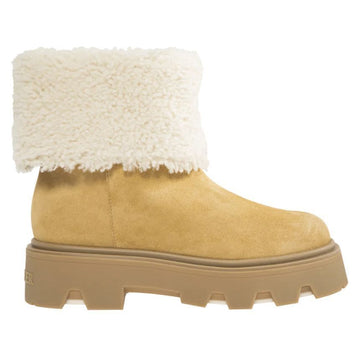 MONCLER 25FW AUREA Mid-Ankel-Boots Kamelbeige 4F000 70 M6971 23L 150067841 [P]