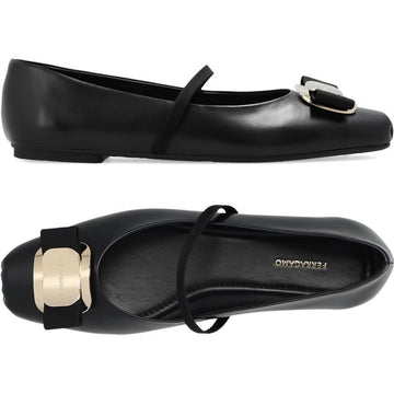 SALVATORE FERRAGAMO Ballerinaschuh ZINA Schwarz 0768868 150068013 [P]