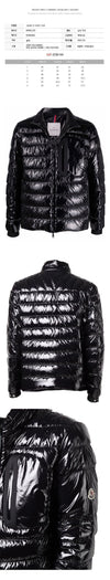 MONCLER MAEWO Logo-Patch Steppjacke Schwarz 1A000 37 595P7 9A9 150067815 [P]