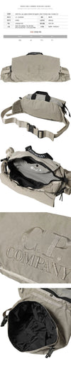 CP Company Plain Paper Touch Belt Bag Grey 149517313 [P]