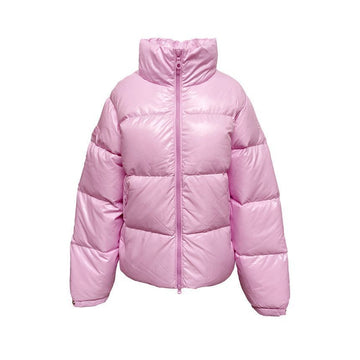 DUVETICA DIMA D Logo Patch Steppjacke Rosakialo VDDJ11546K0001 149436024 [P]
