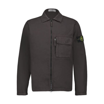 STONE ISLAND ストーン 25FW ガーメントダイ ポケット オーバーシャツ ジャケット ジュニパー 1200004 S0179 V0062 149444858 [P]